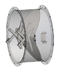 Клапан обратный круглый KOA-560