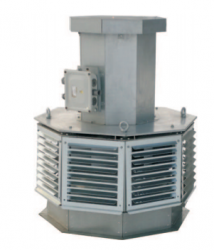 Крышный радиальный вентилятор ВКР-5-ДУ-С-2ч/600(400)°С-1,1/1500
