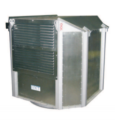 Крышный радиальный вентилятор ВКРВ-3,5-ДУ-2ч/600(400)°С-1,5/3000