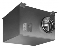 Вентилятор  круглый канальный в звуко- и теплоизолированном корпусе SHUFT ICFE 400 VIM
